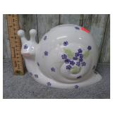 CERAMIC SNAIL BANK