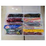 ASSORTMENT -- RUBBER FISHING WORMS
