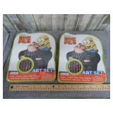 2-- DISPICABLE ME3 ART SETS