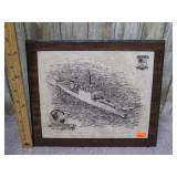 USS SAGINAW PLAQUE