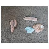 PINK & BLUE ARAGONITE STONES