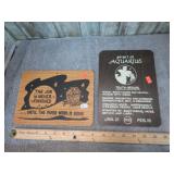 NOVELTY SIGNS