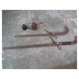 2--COTTON SCALES & PEA WEIGHTS