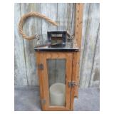 DECORATIVE LED CANDLE LANTERN