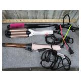 HAIR CURLERS & STYLER IRONS