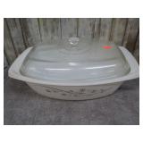 PYREX HONEYSUCKLE CASSEROLE BAKING DISH