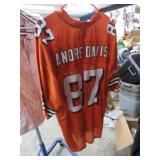 NFL BROWNS FOOTBALL JERSEY -- L