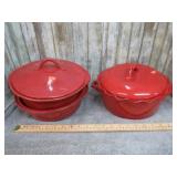STONEWARE BAKING DISHES