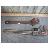 2-- ADJUSTABLE WRENCHES