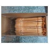 30pk-- WOODEN CLOTHES HANGERS