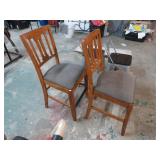 2-- DINING ROOM CHAIRS