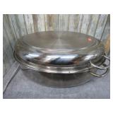 STAINLESS  STEEL ROASTING POT