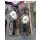 LED CANDLE SCONCES