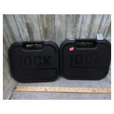 2-- GLOCK PISTOL BOXES