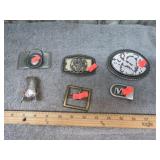 ASSORTED BELT BUCKLES