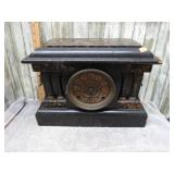 VINTAGE MANTLE CLOCK --FOR PARTS OR REPAIR