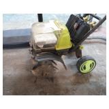 CORDLESS ELECTRIC GARDEN TILLER -- WORKS