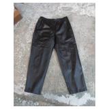 LEATHER PANTS -- 16W
