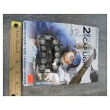 2pk-- CLIP ON CAP LIGHTS