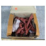 BOX -- CARVED WOODEN TRIPOD BOWL STANDS