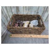 ASSORTED CRYSTAL & STONES (raw & polished)