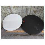 CAKE STAND & SLATE LAZY SUZAN