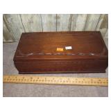 CARVED WOOD BOX