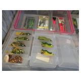 PLANO BOX & ASSORTED FISHING REELS