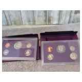 1986 & 1987 U.S. PROOF COIN SETS
