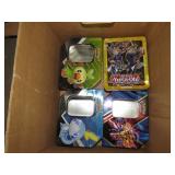 EMPTY POKEMON & Yu-Gi-Oh! TINS