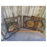 4--  METAL WALL DECOR