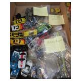 ASSORTED SLOT CARS & PARTS