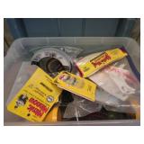 TUB -- ASSORTED FISHING TACKLE