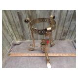 CANDLE HOLDER --MISSING HURRICANE GLOBE