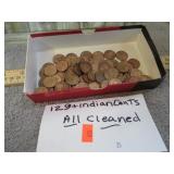 INDIANHEAD PENNIES -- APPROX. 129 - CLEANED