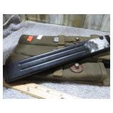 GERMAN MP40 MAGAZINES IN POUCH W/ AMMO