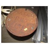 CAST IRON WATER MAIN HOUSING