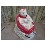 COCA COLA POLAR BEAR COOKIE JAR