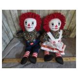 RAGGEDY ANN & ANDY DOLLS