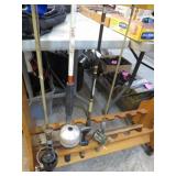 FISHING RODS & CB ANTENNA