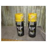 2 cans-- GREAT STUFF BIG GAP FILLER