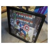 CAPTAIN AMERICA WALL ART