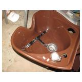 CAST IRON HAIR SALON SINK