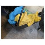 CORNHOLE BAGS & COAL BUCKET