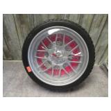 CAR WHEEL QUARTZ CLOCK