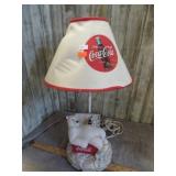COCA COLA POLAR BEAR TABLE LAMP