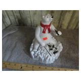 ERTL MECHANICAL COCA COLA POLAR BEAR BANK
