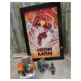 IRON MAN WALL ART, ETC