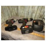 CRAFTSMAN CORDLESS DRILL & DRIVER -- UNTESTED