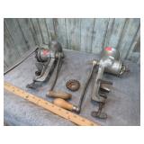 2-- MEAT GRINDERS